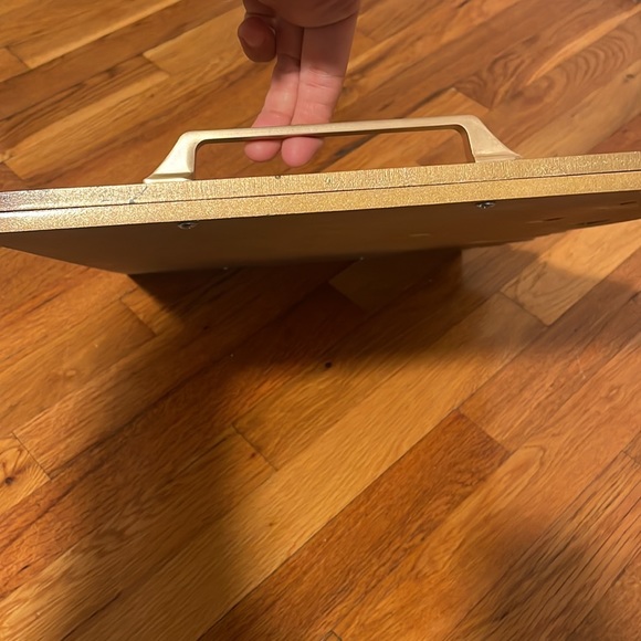 Wooden tray gold with word Mashallah in Arabic brand new never used - Picture 5 of 6